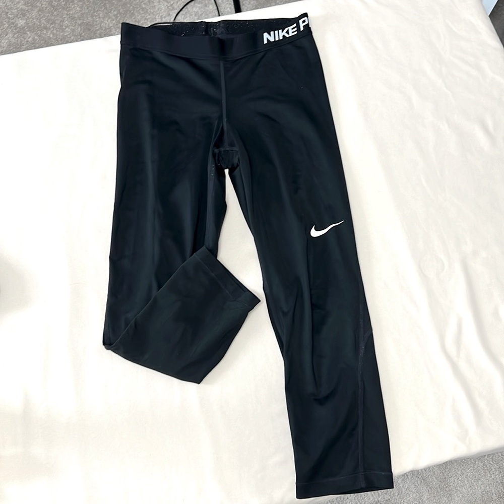 Women’s Nike Pro Dri-Fit Black Workout Leggings Size Small